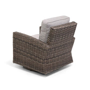 Woodridge Swivel Glider Canvas Steel - The Great Escape