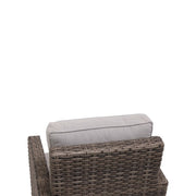 Woodridge Swivel Glider Canvas Steel - The Great Escape