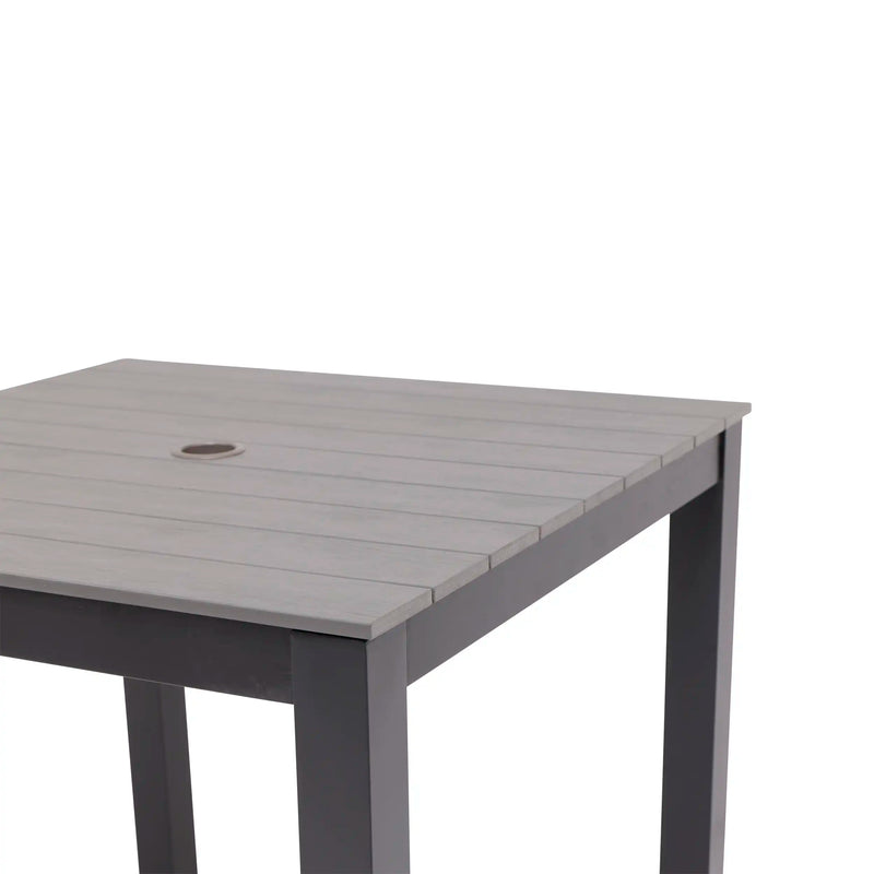 Woodridge 33 Inch Square Dura Slat Dining Table - The Great Escape