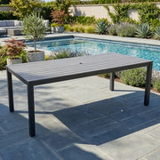 Woodridge 41x83 Inch Rectangle Dura Slat Dining Table - The Great Escape