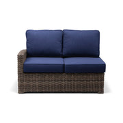 Woodridge Right Arm Loveseat Section Canvas Indigo - The Great Escape