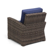 Woodridge Lounge Chair Canvas Indigo - The Great Escape