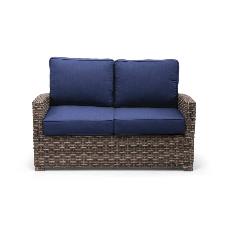 Woodridge Loveseat Canvas Indigo - The Great Escape