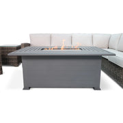 Woodridge 6 Piece Sectional Firepit Group - The Great Escape