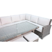 Woodridge 9 Piece Sectional Conversation Chat Group - The Great Escape