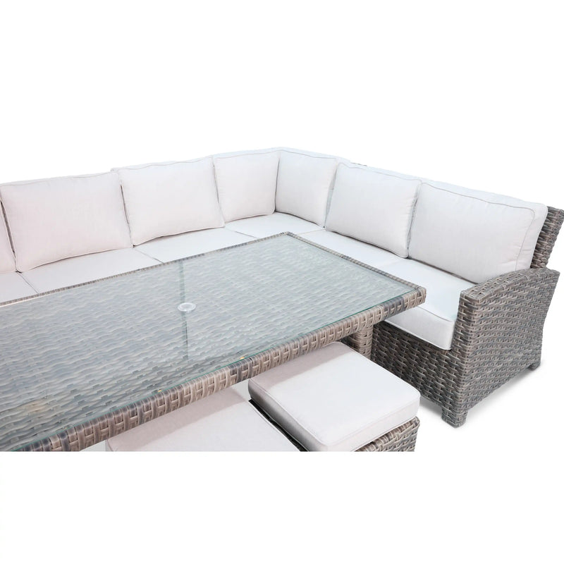 Woodridge 9 Piece Sectional Conversation Chat Group - The Great Escape