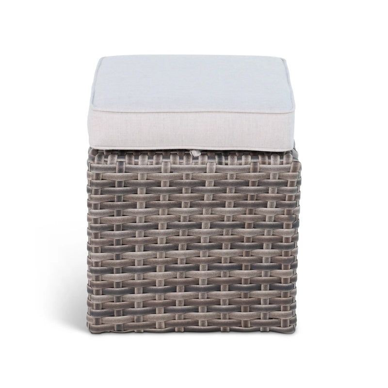Woodridge Woven Cube Ottoman - The Great Escape