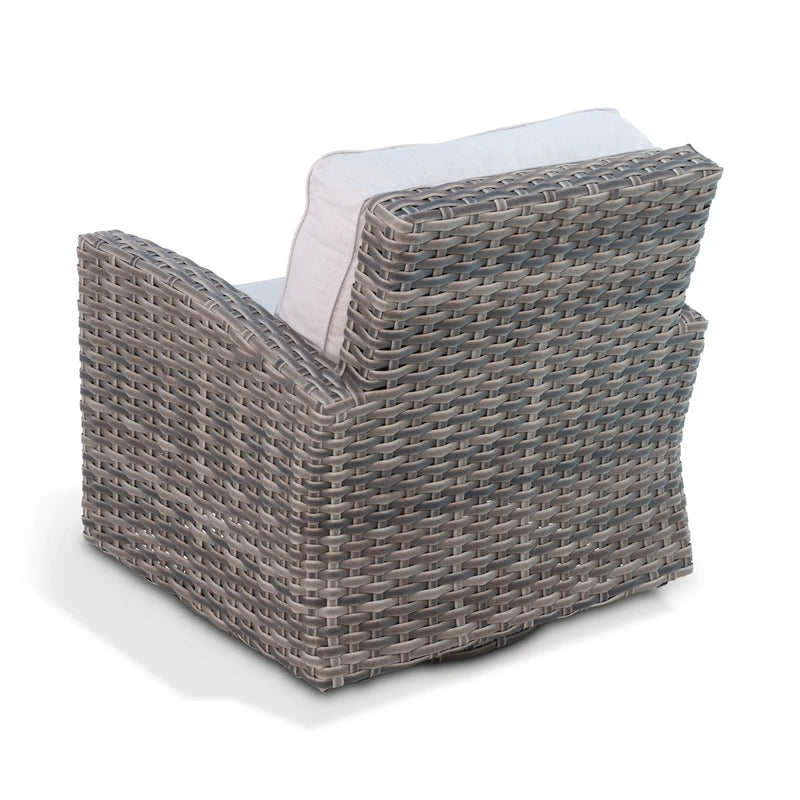 Woodridge Woven Swivel Glider - The Great Escape