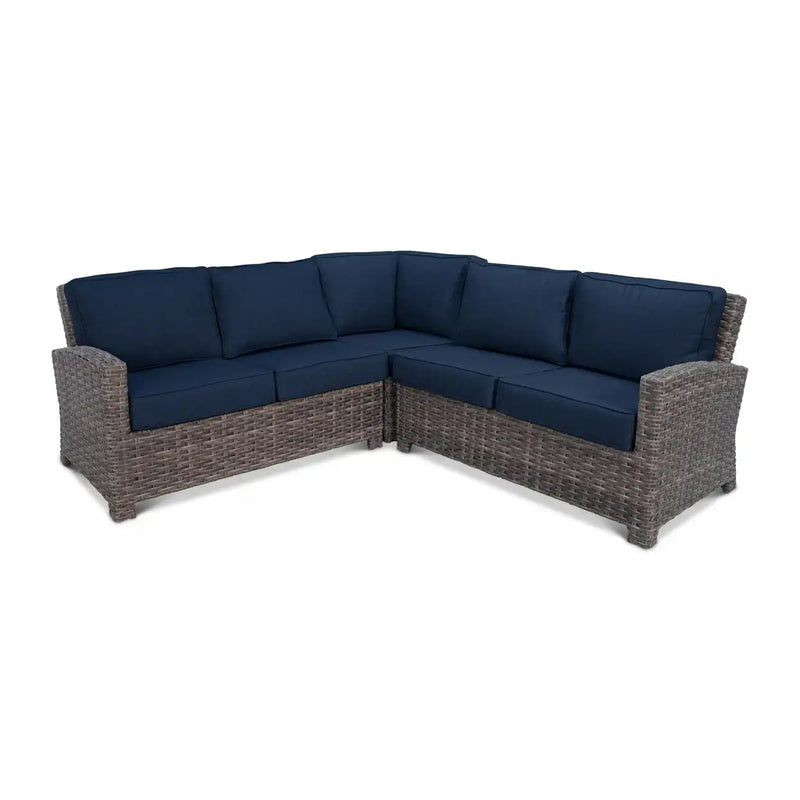 Woodridge 3 Piece Sectional Group Spectrum Indigo - The Great Escape