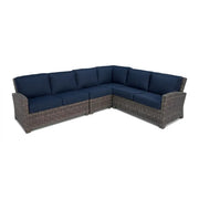 Woodridge 4 Piece Sectional Group Spectrum Indigo - The Great Escape