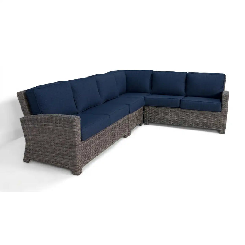 Woodridge 4 Piece Sectional Group Spectrum Indigo - The Great Escape