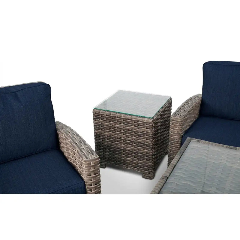 Woodridge 9 Piece Sectional Group Spectrum Indigo - The Great Escape
