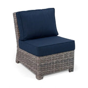 Woodridge Armless Section Piece Spectrum Indigo - The Great Escape