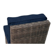 Woodridge Armless Section Piece Spectrum Indigo - The Great Escape