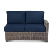 Woodridge Left Arm Loveseat Section Piece Spectrum Indigo - The Great Escape