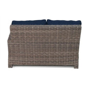 Woodridge Left Arm Loveseat Section Piece Spectrum Indigo - The Great Escape