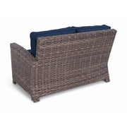 Woodridge Left Arm Loveseat Section Piece Spectrum Indigo - The Great Escape