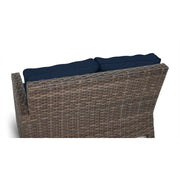 Woodridge Left Arm Loveseat Section Piece Spectrum Indigo - The Great Escape