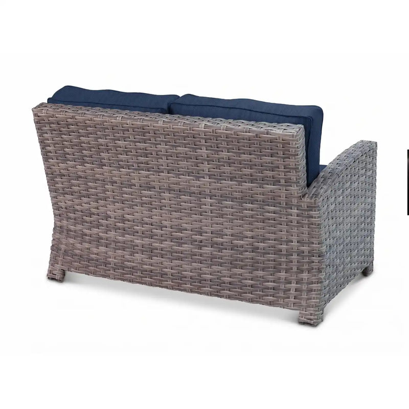 Woodridge Right Arm Loveseat Section Piece Spectrum Indigo - The Great Escape