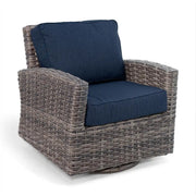 Woodridge Swivel Glider Spectrum Indigo - The Great Escape