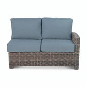 Woodridge 3 Piece Sectional Group - Spectrum Denim - The Great Escape
