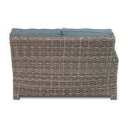 Woodridge 3 Piece Sectional Group - Spectrum Denim - The Great Escape