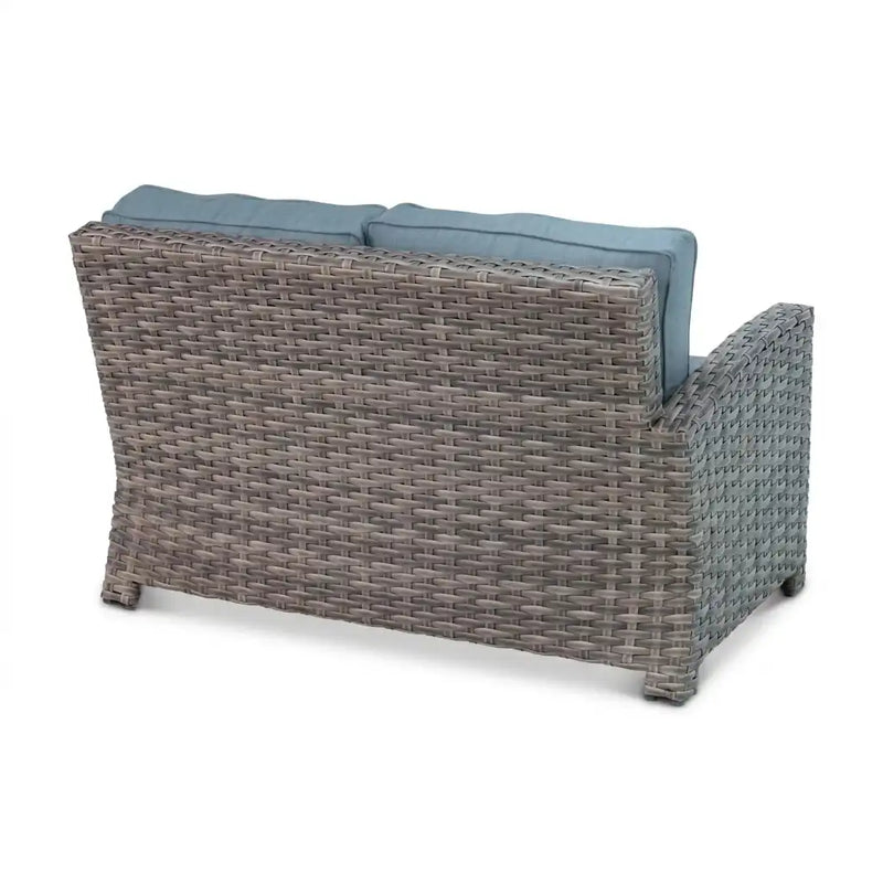 Woodridge 3 Piece Sectional Group - Spectrum Denim - The Great Escape