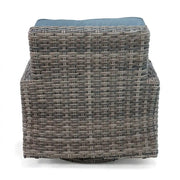 Woodridge Swivel Glider Spectrum Denim - The Great Escape