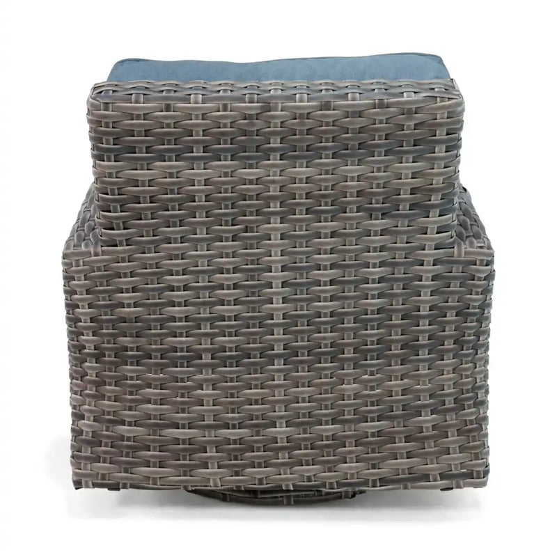 Woodridge Swivel Glider Spectrum Denim - The Great Escape