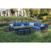 Picture of GREYSTONE 10 PIECE SECTIONAL GROUP