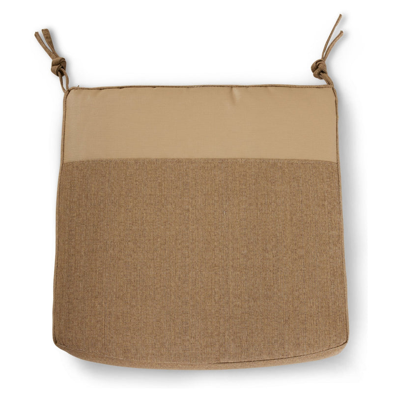 Picture of Turin Sesame Linen Seat Pad