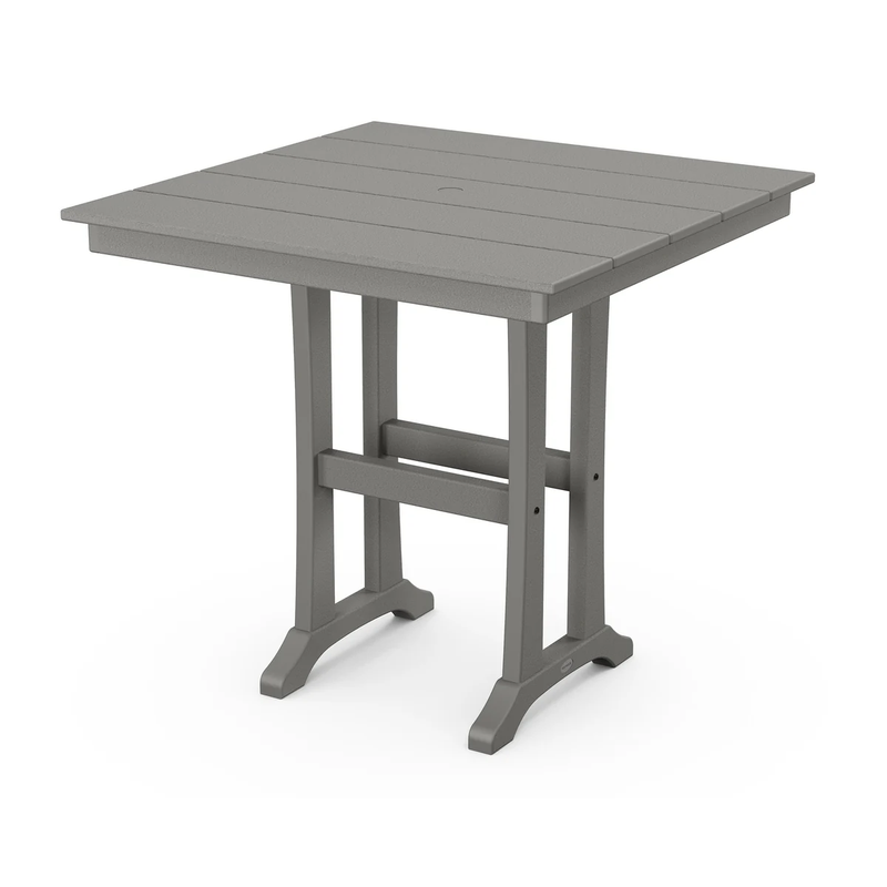 37" Farmhouse Trestle Counter Table - The Great Escape