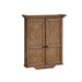 Picture of Dart Board Cabinet in Rustic Dark Brown