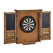 Picture of Dart Board Cabinet in Rustic Dark Brown