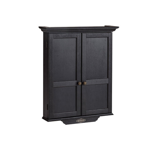 Picture of Dart Board Cabinet in Black Wire Brush