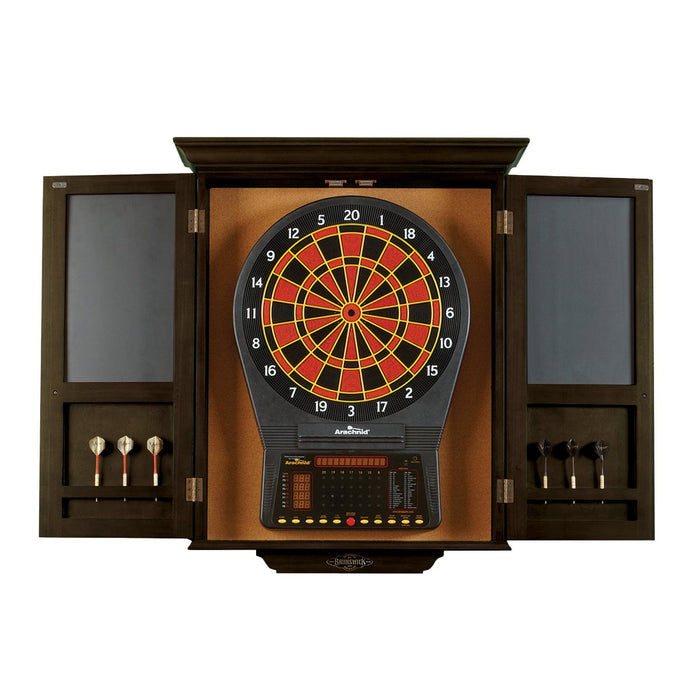 Picture of Dart Board Cabinet in Espresso