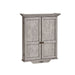 Picture of Dart Board Cabinet in Rustic Grey