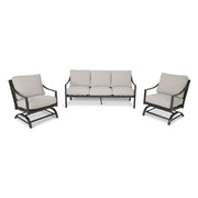 Drake Aluminum Woven 3 Piece Sofa Group - The Great Escape