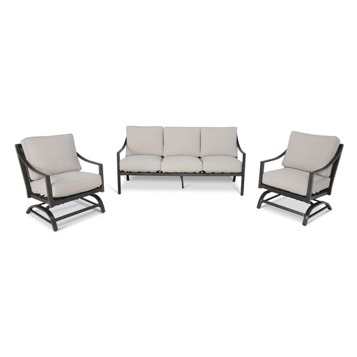 Drake Aluminum Woven 3 Piece Sofa Group - The Great Escape