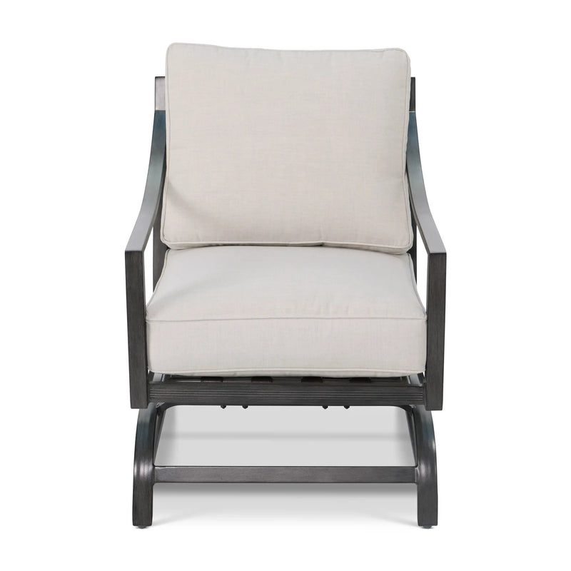 Drake Aluminum Woven Cushioned Rocker Lounge Chair - The Great Escape