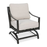 Drake Aluminum Woven Cushioned Rocker Lounge Chair - The Great Escape