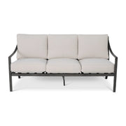 Drake Aluminum Woven Cushioned Sofa - The Great Escape