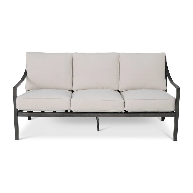 Drake Aluminum Woven Cushioned Sofa - The Great Escape