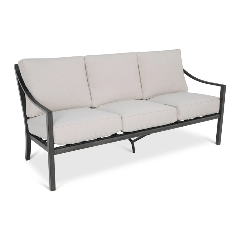 Drake Aluminum Woven Cushioned Sofa - The Great Escape