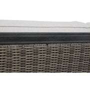 Drake Aluminum Woven Cushioned Sofa - The Great Escape