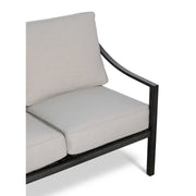 Drake Aluminum Woven Cushioned Sofa - The Great Escape