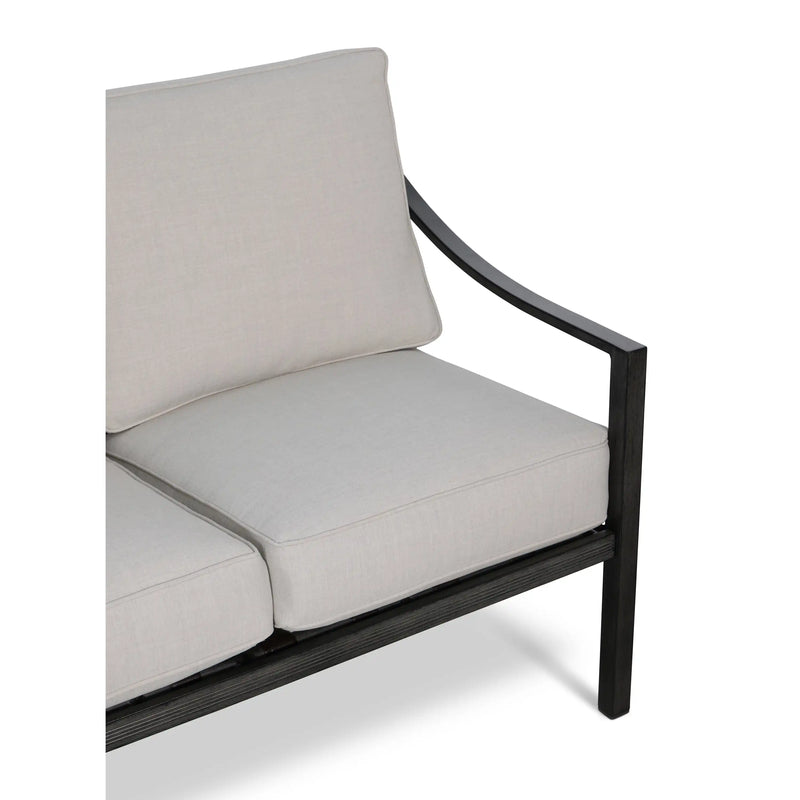 Drake Aluminum Woven Cushioned Sofa - The Great Escape