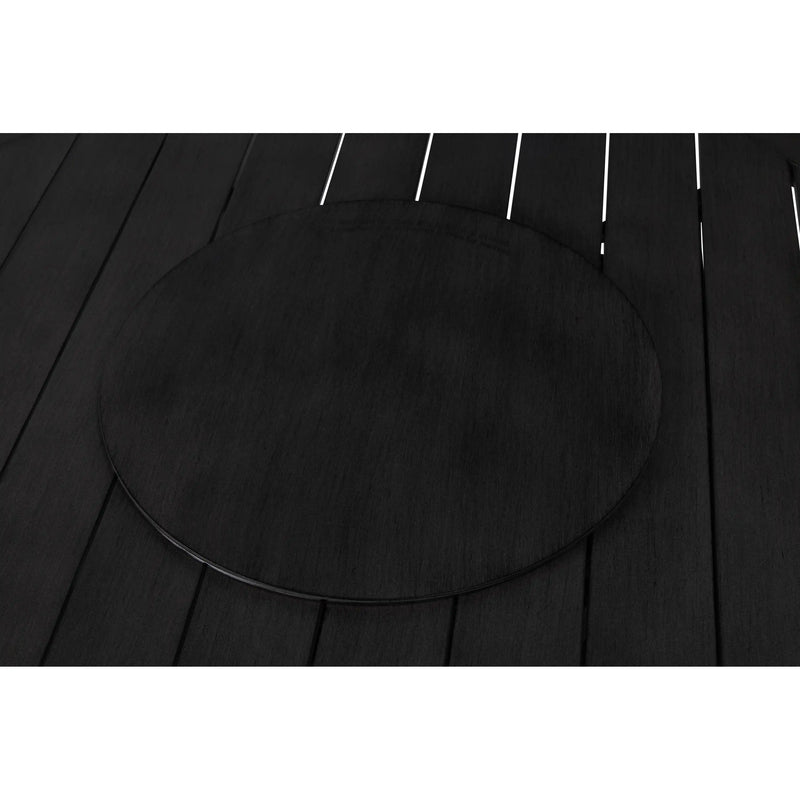 47" Hexagon Aluminum Slat Firepit - The Great Escape