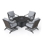 Drake 5 Piece Firepit Chat Group - The Great Escape