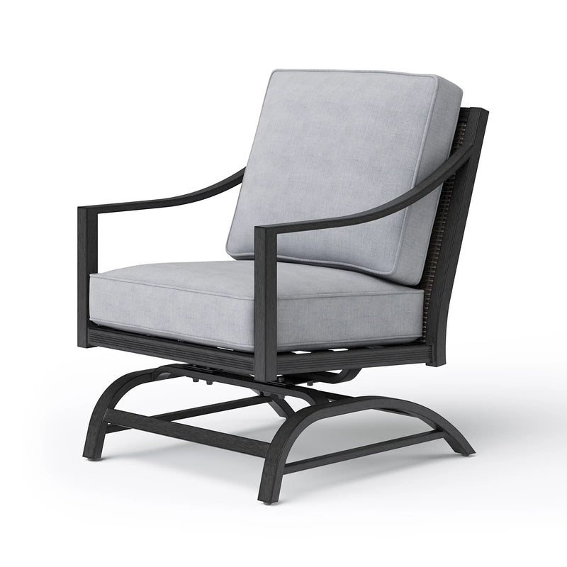 Drake Rocker Recliner Drake 5 Piece Firepit Chat Group — The Great Escape